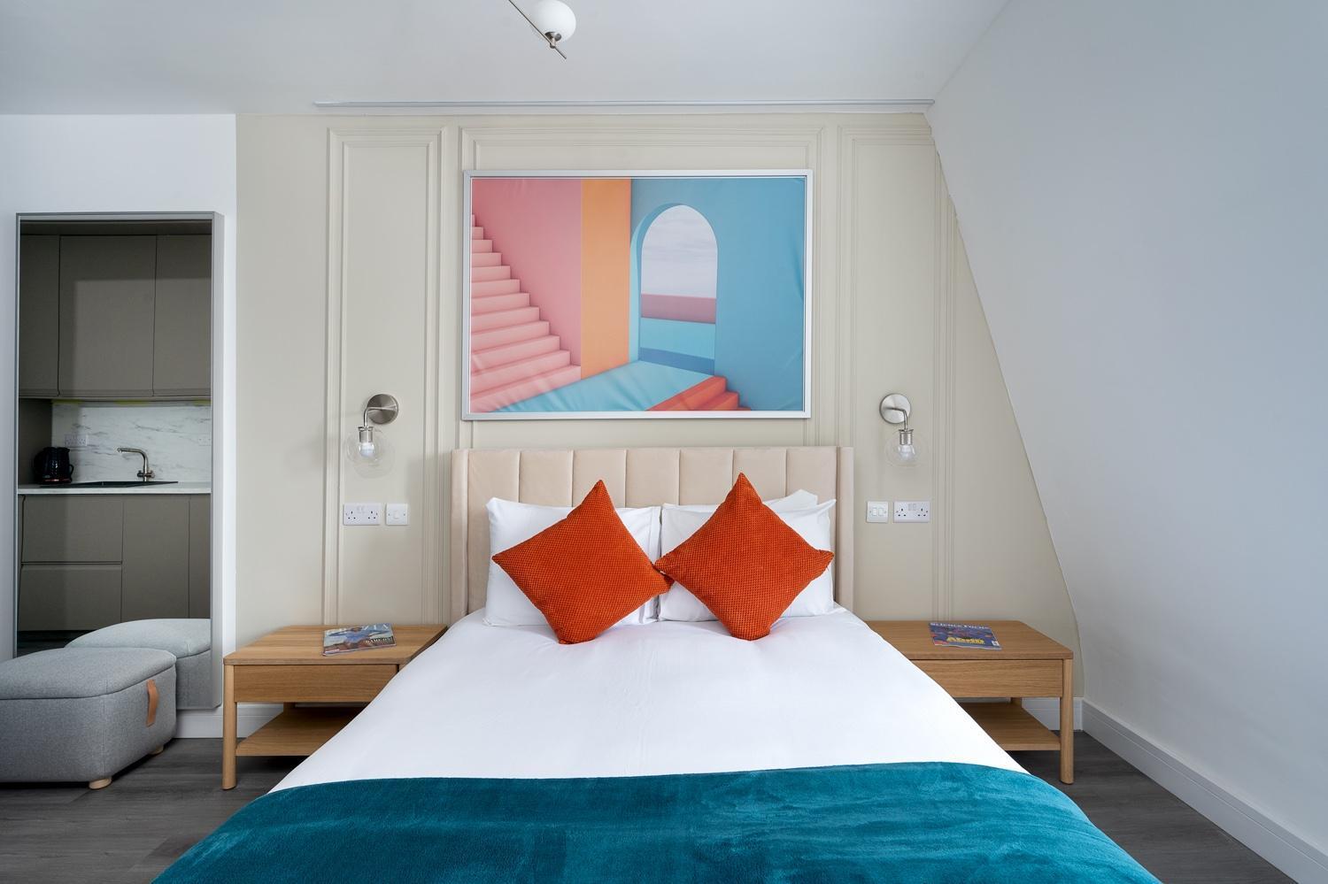 Cozy Studios In The Heart Of Shoreditch London Rum bild